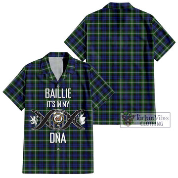 Baillie (Bailey) Tartan Hawaiian Shirt with Family Crest DNA In Me Style Kid - Tartan Vibes Clothing
