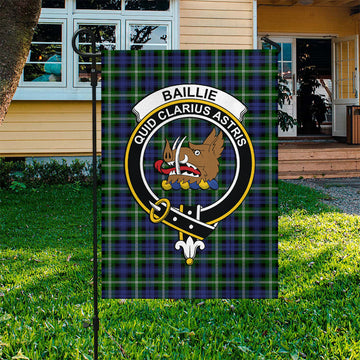 Baillie (Bailey) Tartan Flag with Family Crest - Tartan Vibes Clothing