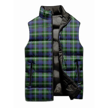Baillie Modern Tartan Sleeveless Puffer Jacket - Tartanvibesclothing