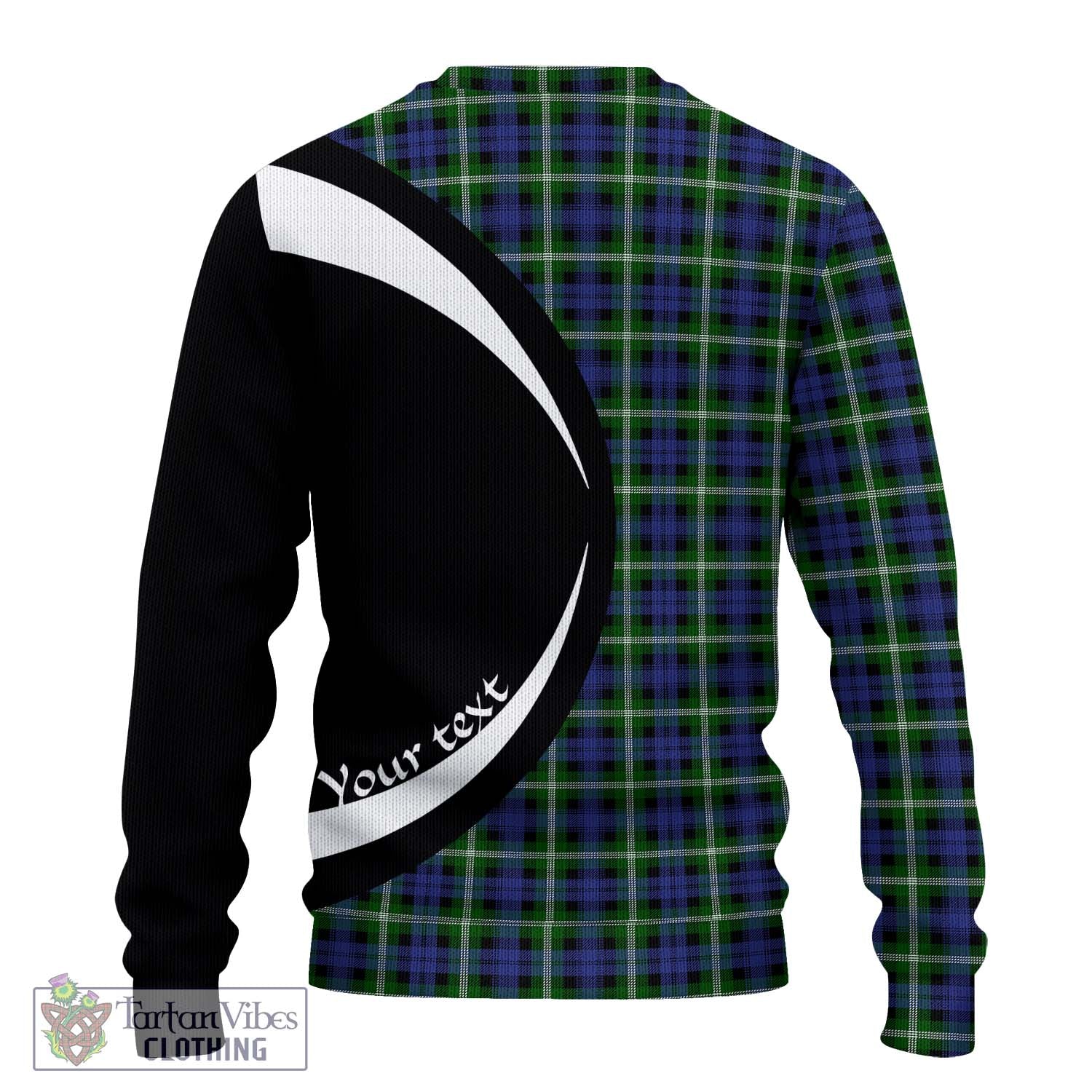 Baillie (Bailey) Tartan Ugly Sweater with Family Crest Circle Style - Tartan Vibes Clothing