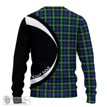 Baillie (Bailey) Tartan Ugly Sweater with Family Crest Circle Style - Tartan Vibes Clothing