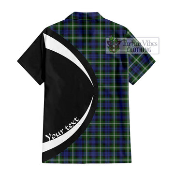 Baillie (Bailey) Tartan Hawaiian Shirt with Family Crest Circle Style - Tartan Vibes Clothing