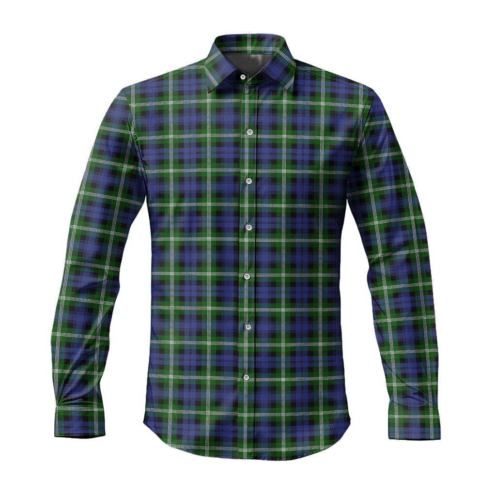 Baillie (Bailey) Tartan Long Sleeve Button Up Shirt Men's Shirt - Tartan Vibes Clothing