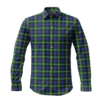 Baillie (Bailey) Tartan Long Sleeve Button Up Shirt Men's Shirt - Tartan Vibes Clothing