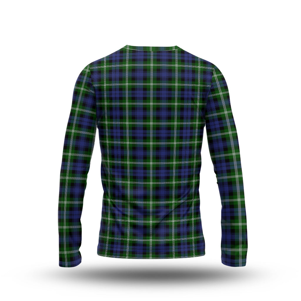 Baillie (Bailey) Tartan Long Sleeve T-Shirt with Family Crest - Tartan Vibes Clothing