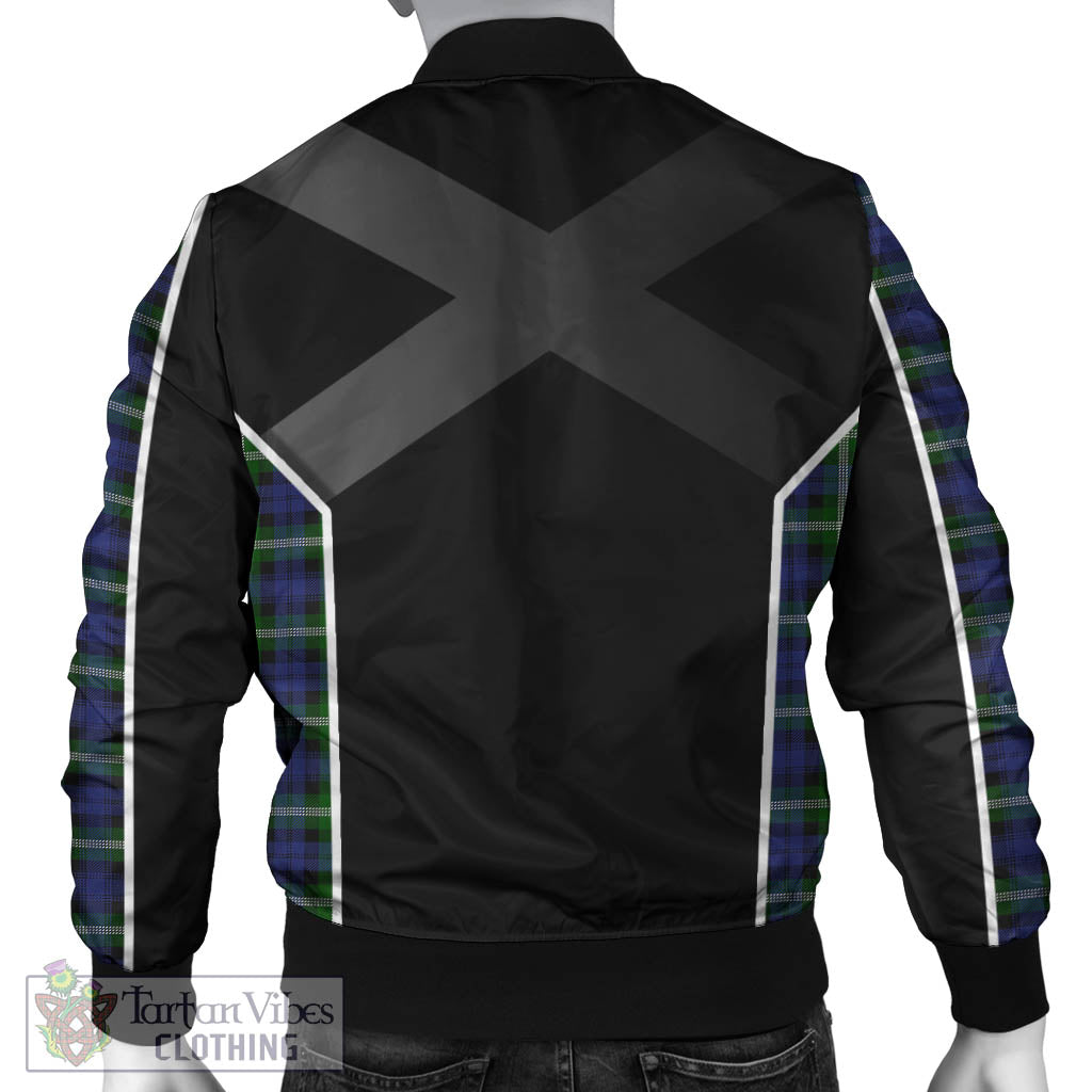 Baillie (Bailey) Tartan Bomber Jacket with Family Crest and Scottish Thistle Vibes Sport Style - Tartan Vibes Clothing