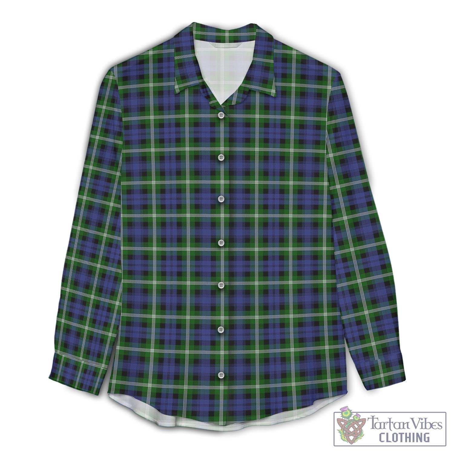 Baillie (Bailey) Tartan Women's Casual Shirt - Tartan Vibes Clothing