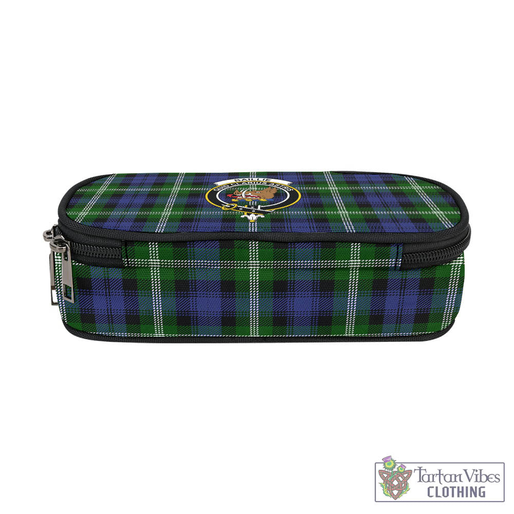 Baillie (Bailey) Tartan Pen and Pencil Case with Family Crest - Tartan Vibes Clothing