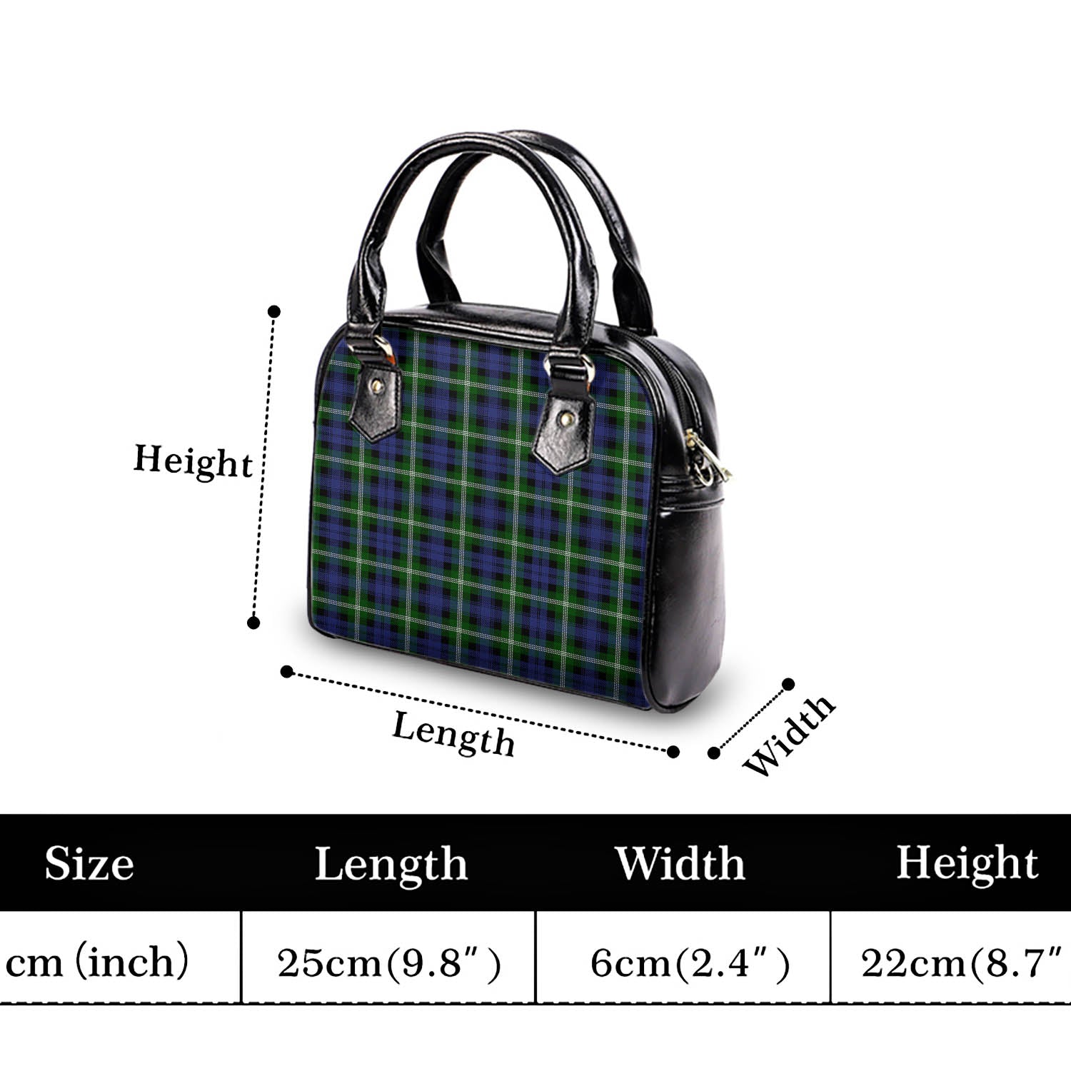 Baillie (Bailey) Tartan Shoulder Handbags - Tartan Vibes Clothing