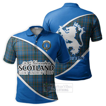 Bain Family Crest Tartan Polo Shirt Celebrate Saint Andrew's Day in Style Kid - Tartan Vibes Clothing