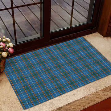 Bain Tartan Rubber Doormat