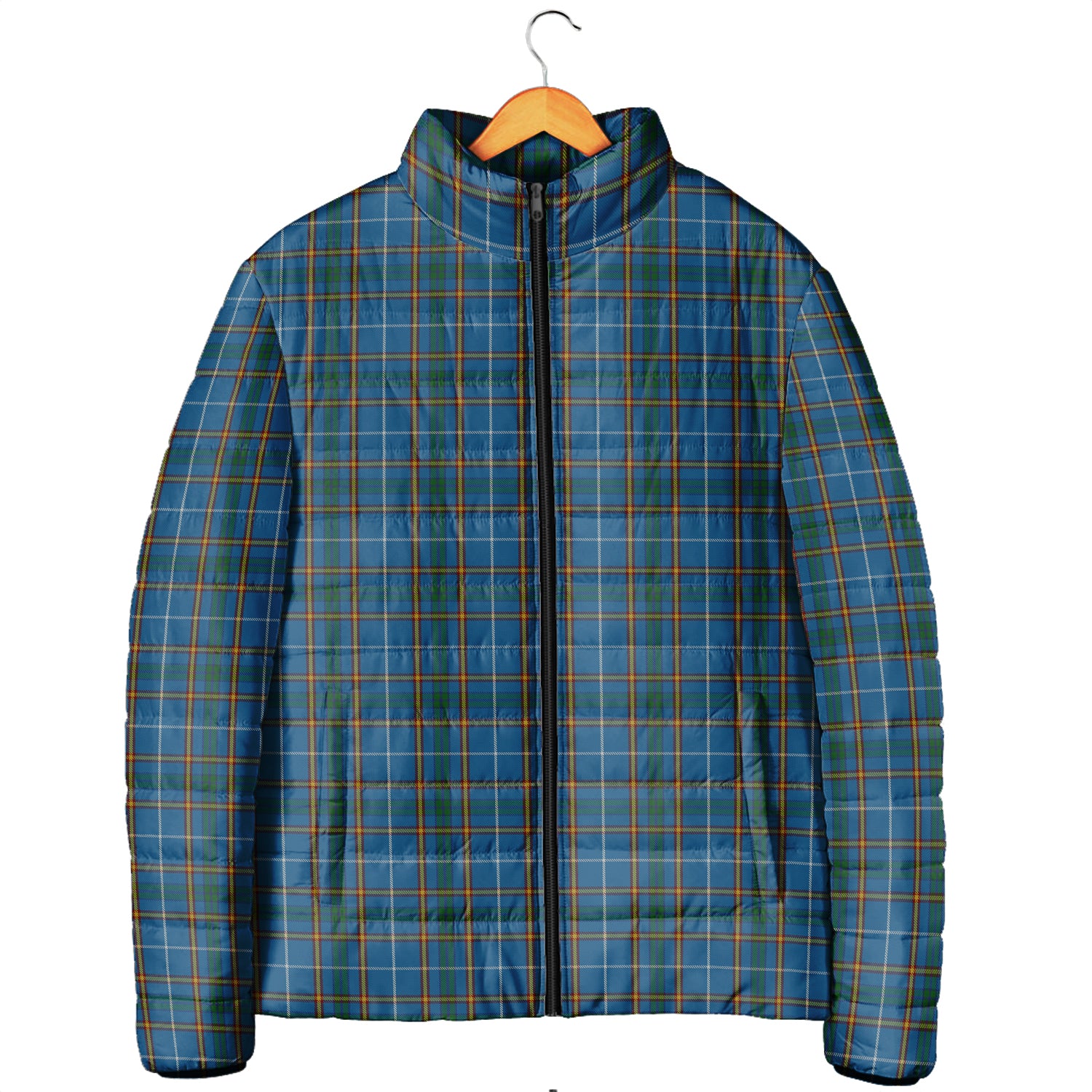 Bain Tartan Padded Jacket Men's Padded Jacket - Tartan Vibes Clothing