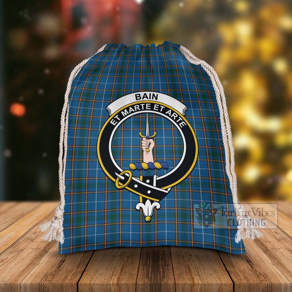Bain Tartan Christmas Santa's Bag with Family Crest - Tartan Vibes Clothing