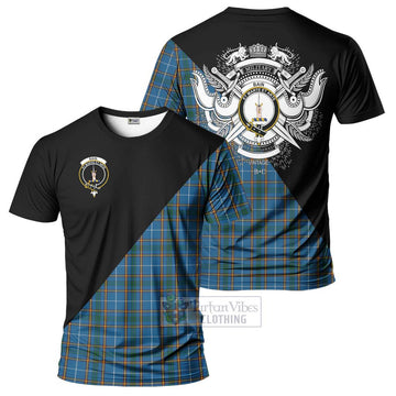 Bain Tartan T-Shirt with Family Crest and Military Logo Style Kid's Shirt - Tartan Vibes Clothing
