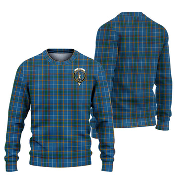 Bain Tartan Ugly Sweater with Family Crest Unisex - Tartan Vibes Clothing