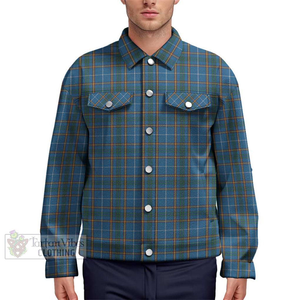 Bain Tartan Unisex Lapel Cotton Jacket Unisex - Tartan Vibes Clothing