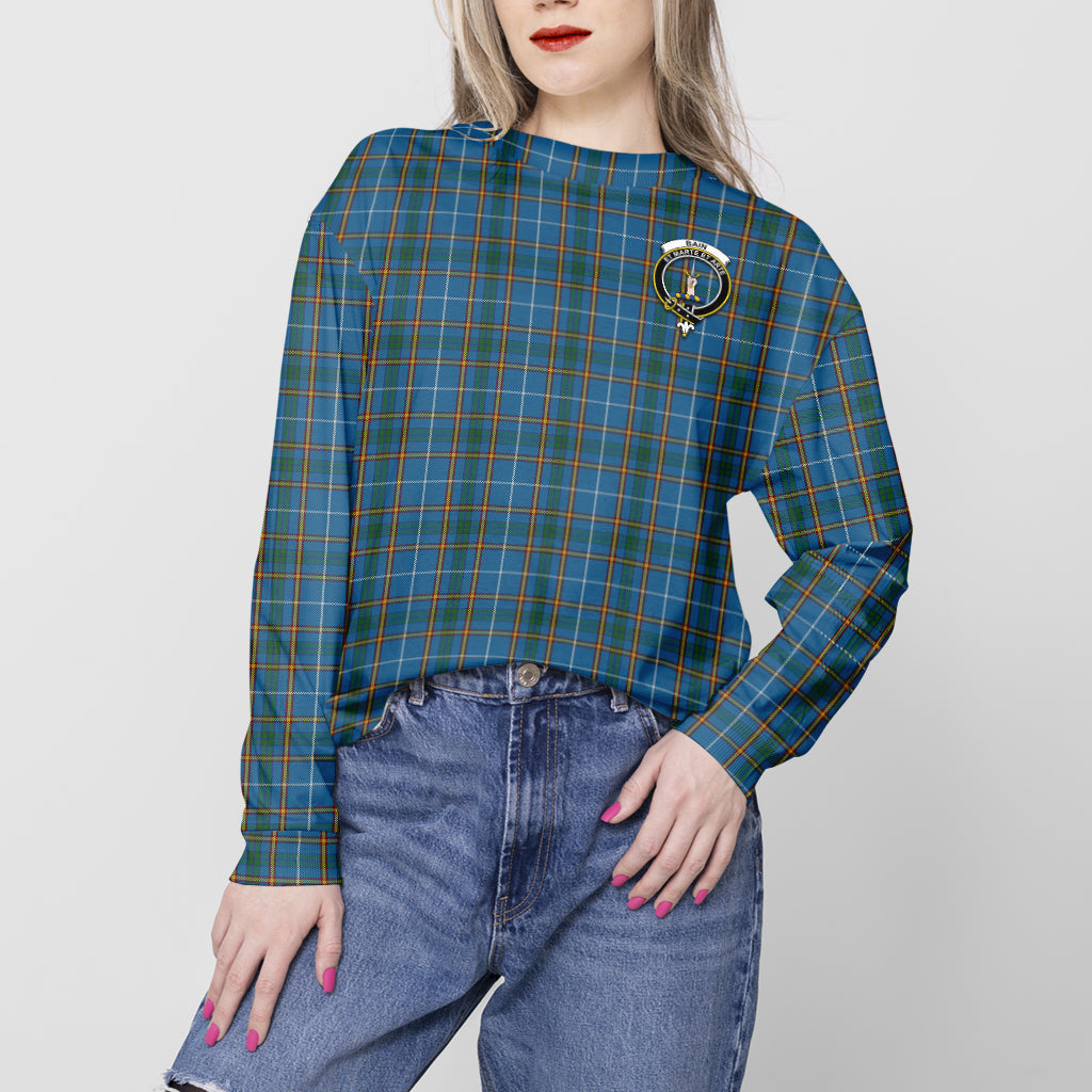 Johnson Modern Tartan Crest Sweatshirt main image 1