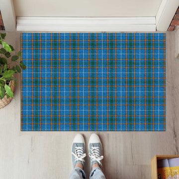 Bain Tartan Rubber Doormat