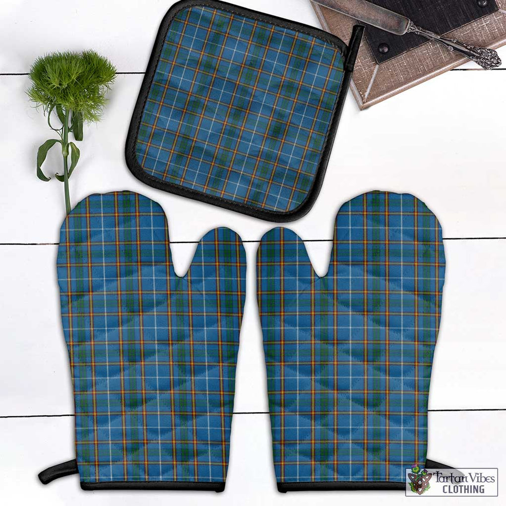 Bain Tartan Combo Oven Mitt & Pot-Holder - Tartan Vibes Clothing