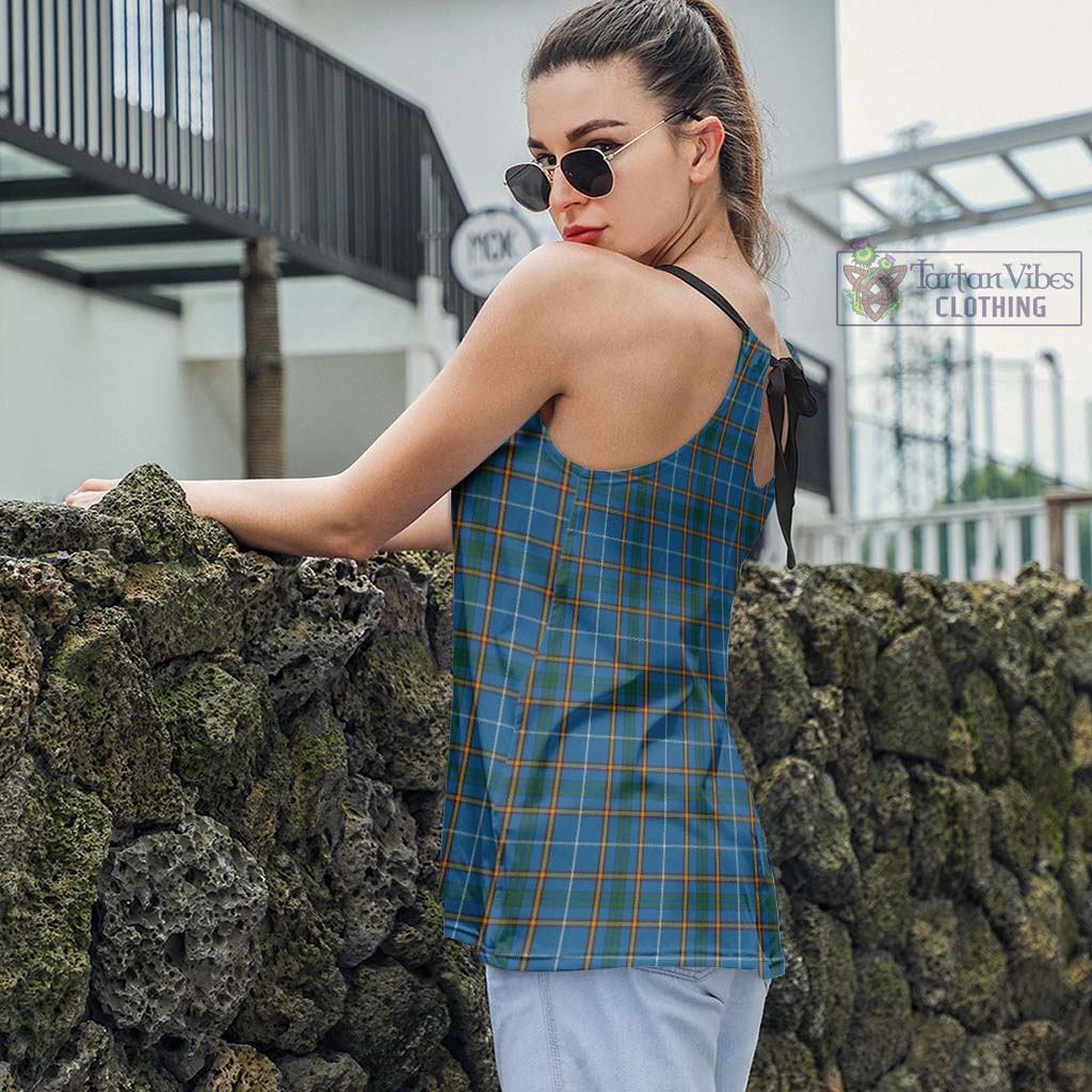 Bain Tartan Loose Halter Neck Camisole - Tartan Vibes Clothing