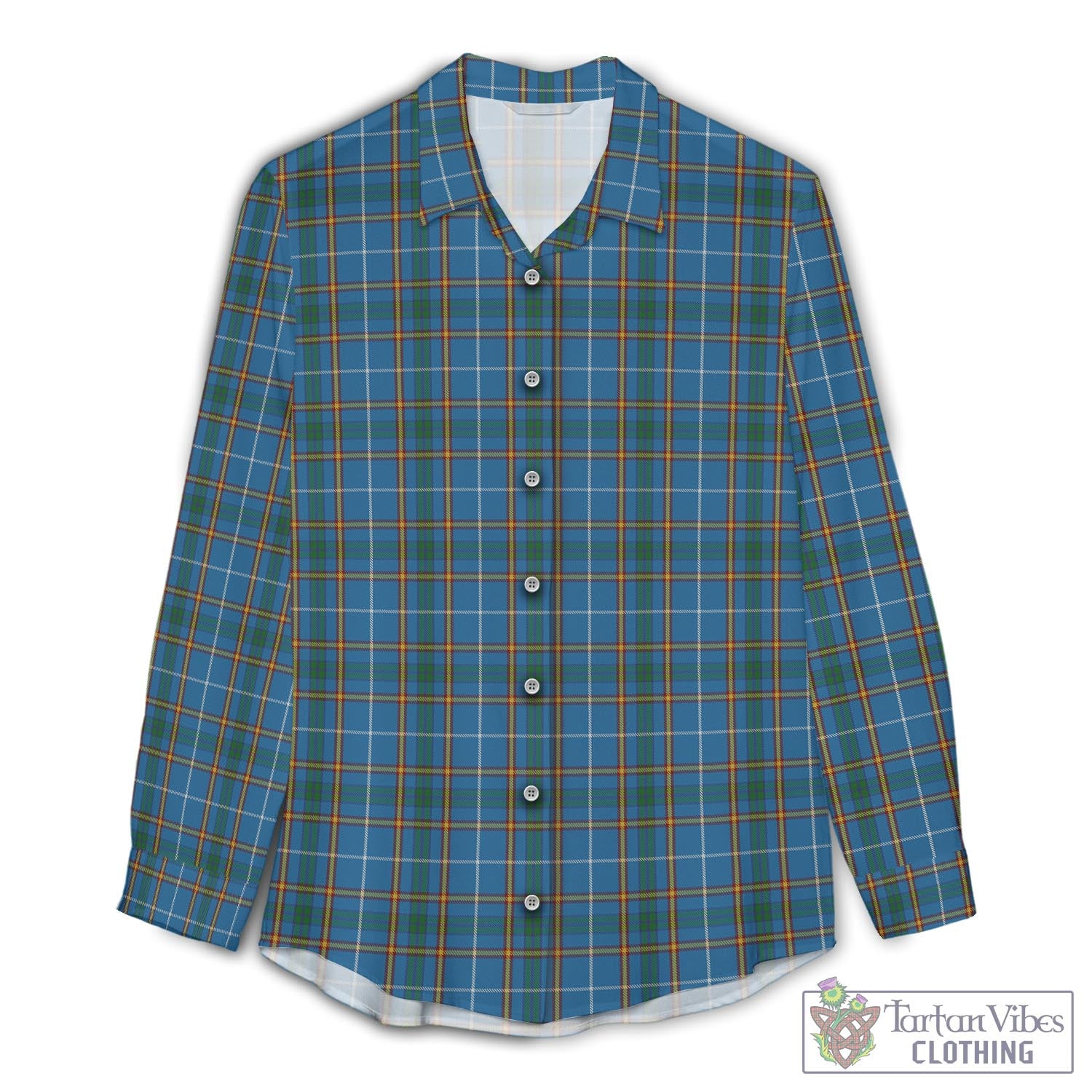 Bain Tartan Women's Casual Shirt - Tartan Vibes Clothing