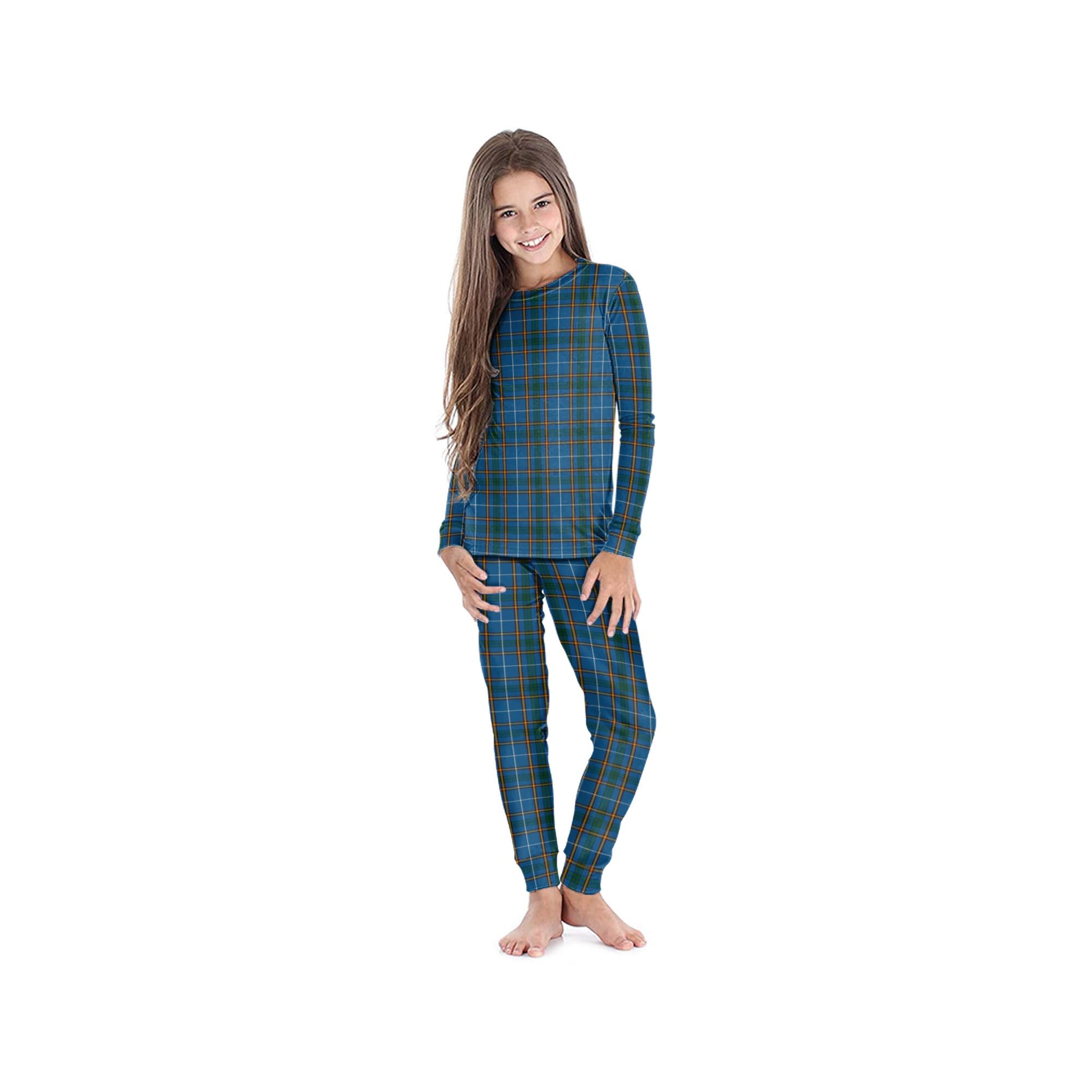 Bain Tartan Pajamas Family Set - Tartan Vibes Clothing