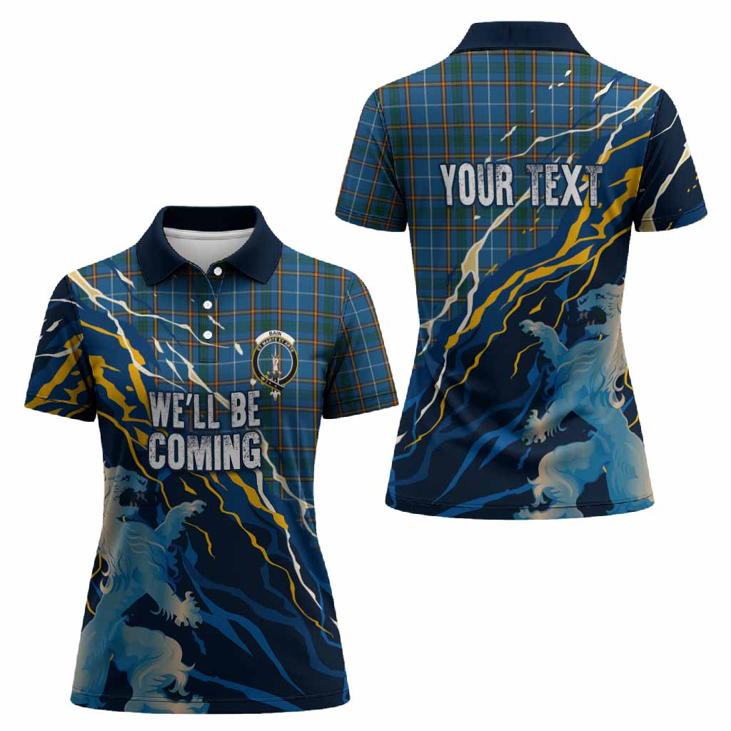 Bain Scotland Tartan Women Polo Shirt WC2026 Football - We'll Be Coming