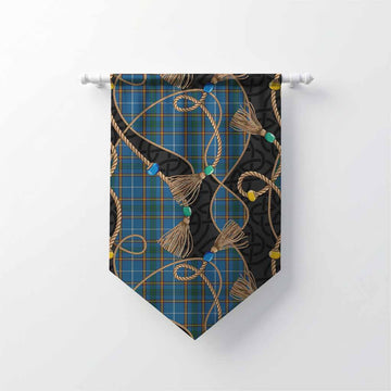 Bain Scottish Tartan Twisted Ropes Stylized Gonfalon Chevron - Tartan Vibes Clothing
