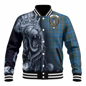 Bain Tartan Baseball Jacket Roaring Lion Heritage