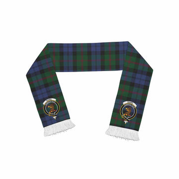 Baird Tartan Ruffneck Scarf with Family Crest