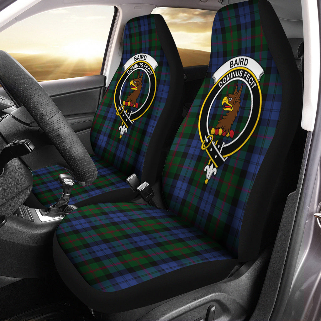 Baird Tartan Car Seat Cover with Family Crest One Size - Tartanvibesclothing