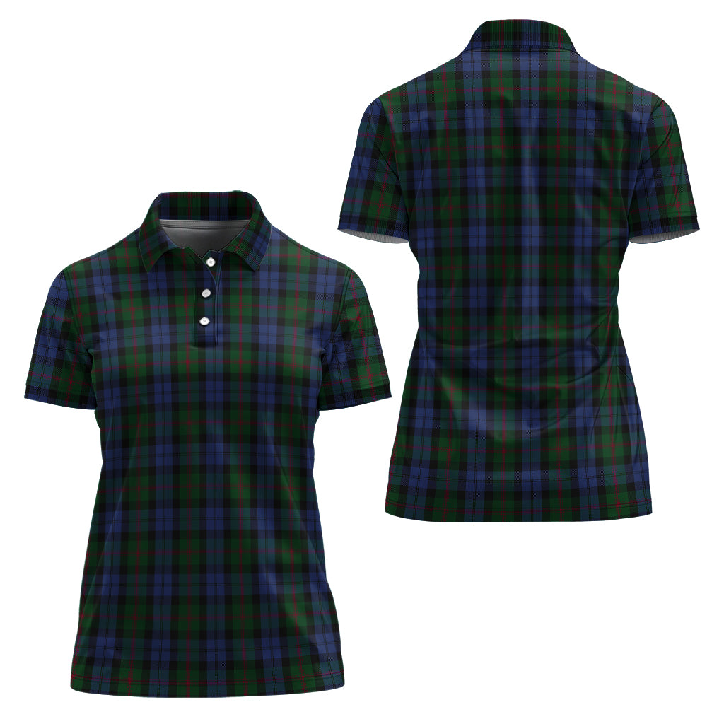 Baird Tartan Polo Shirt For Women Women - Tartanvibesclothing