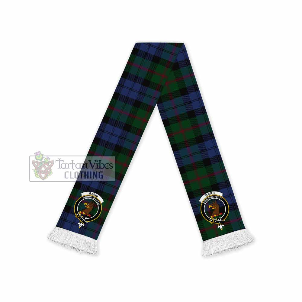 Tartan Vibes Clothing Baird Tartan Ruffneck Scarf with Family Crest