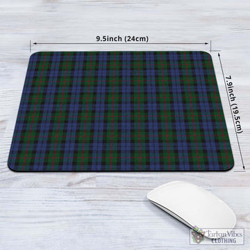 Tartan Vibes Clothing Baird Tartan Mouse Pad