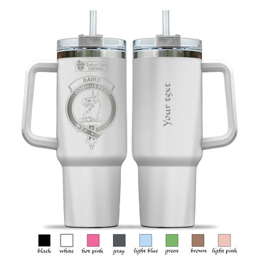 Baird Engraved Family Crest Tumbler with Handle