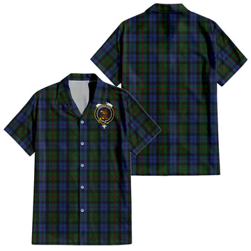 Baird Tartan Hawaiian Shirt with Family Crest