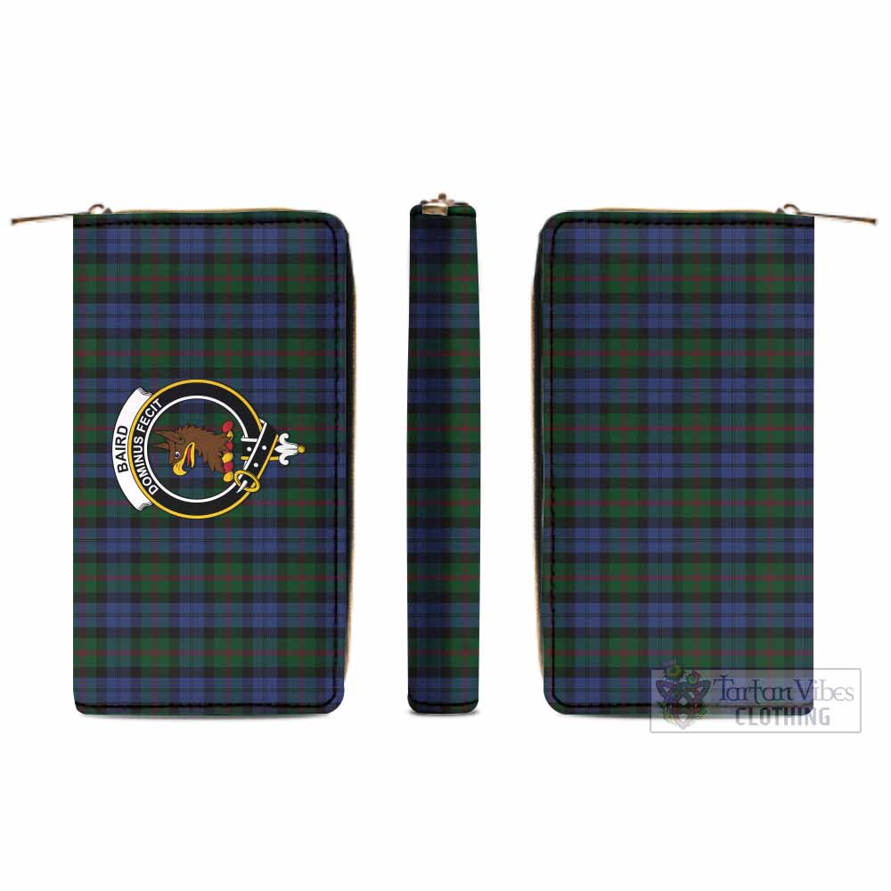 Tartan Vibes Clothing Baird Tartan Women's Leather Wallet with Family Crest