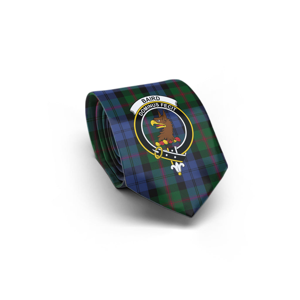 Baird Tartan Classic Necktie with Family Crest â Tartan Vibes Clothing