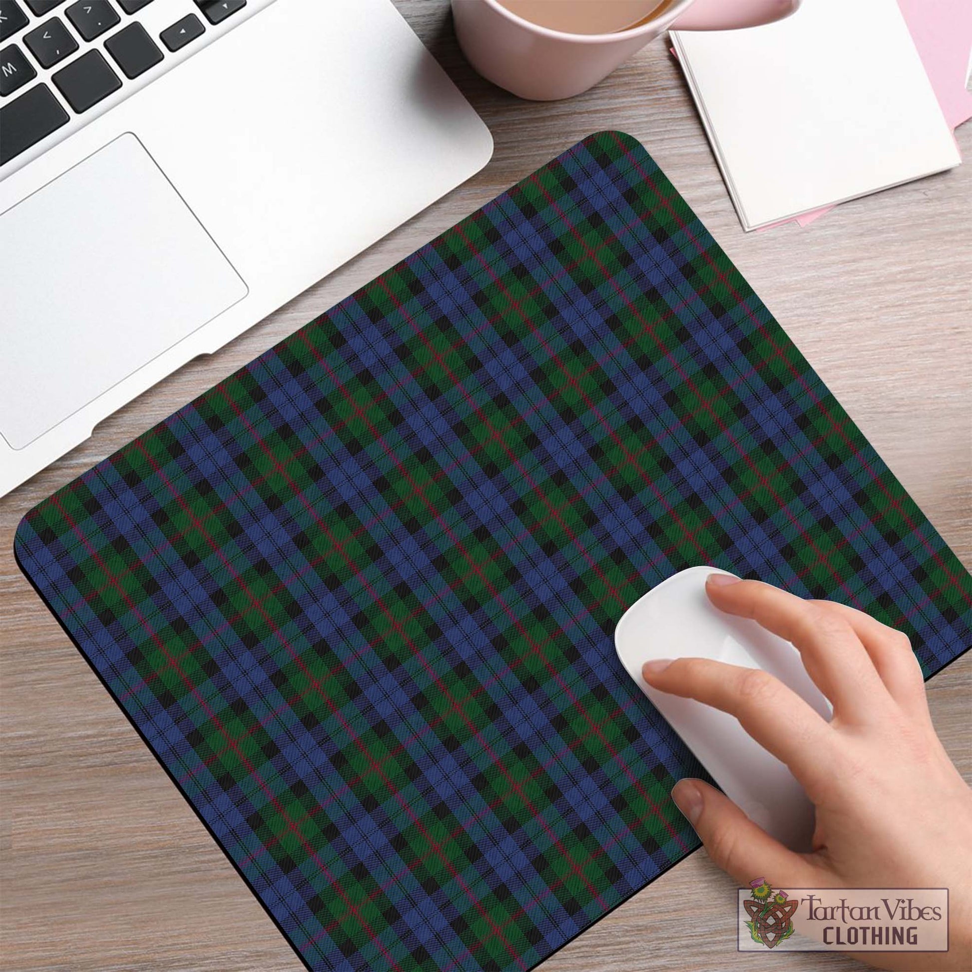 Tartan Vibes Clothing Baird Tartan Mouse Pad