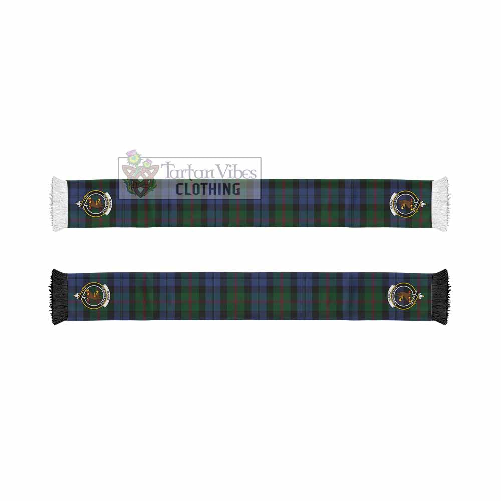 Tartan Vibes Clothing Baird Tartan Ruffneck Scarf with Family Crest