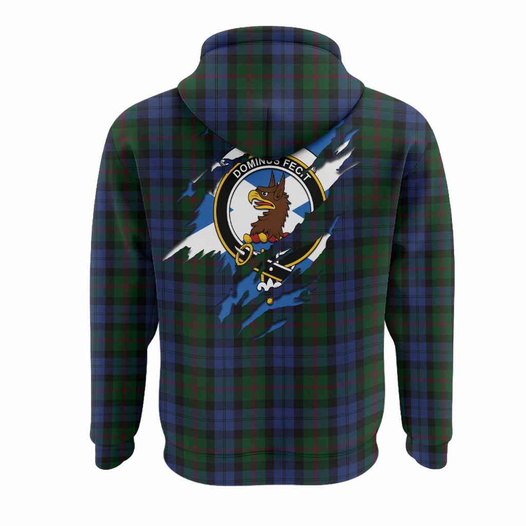 Baird Clan Crest In Me Tartan Hoodie Scotland Flag Style
