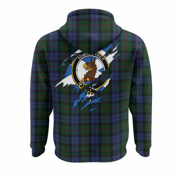 Baird Clan Crest In Me Tartan Hoodie Scotland Flag Style