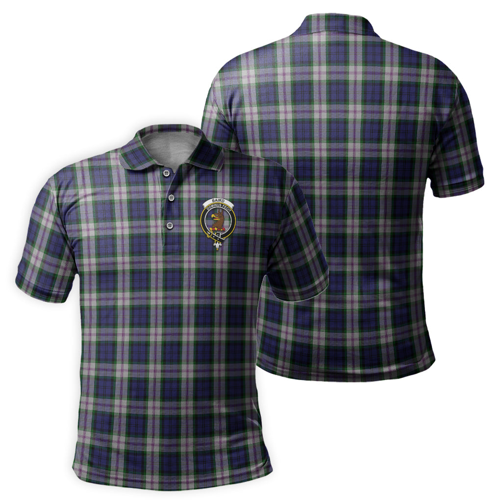 Baird Dress Tartan Men's Polo Shirt with Family Crest - Tartanvibesclothing