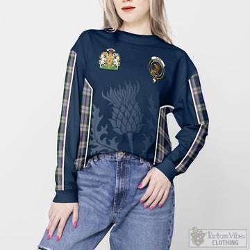 Baird Dress Tartan Sweatshirt with Family Crest and Scottish Thistle Vibes Sport Style