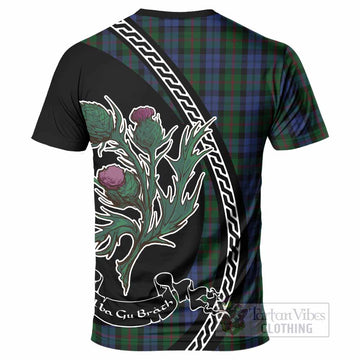 Baird Family Crest Tartan T-Shirt Alba Thistle Inspired - Tartan Vibes Clothing