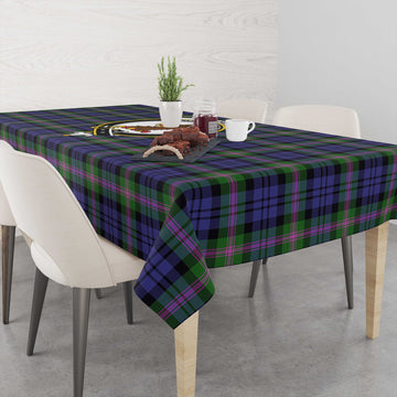 Baird Modern Tatan Tablecloth with Family Crest