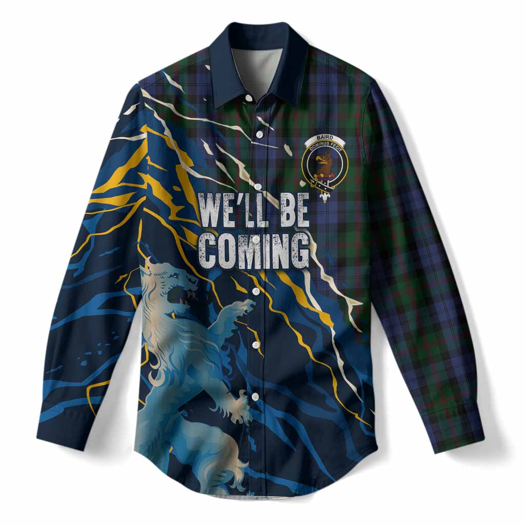 Baird Scotland Tartan Women Casual Shirt WC2026 Football - We'll Be Coming