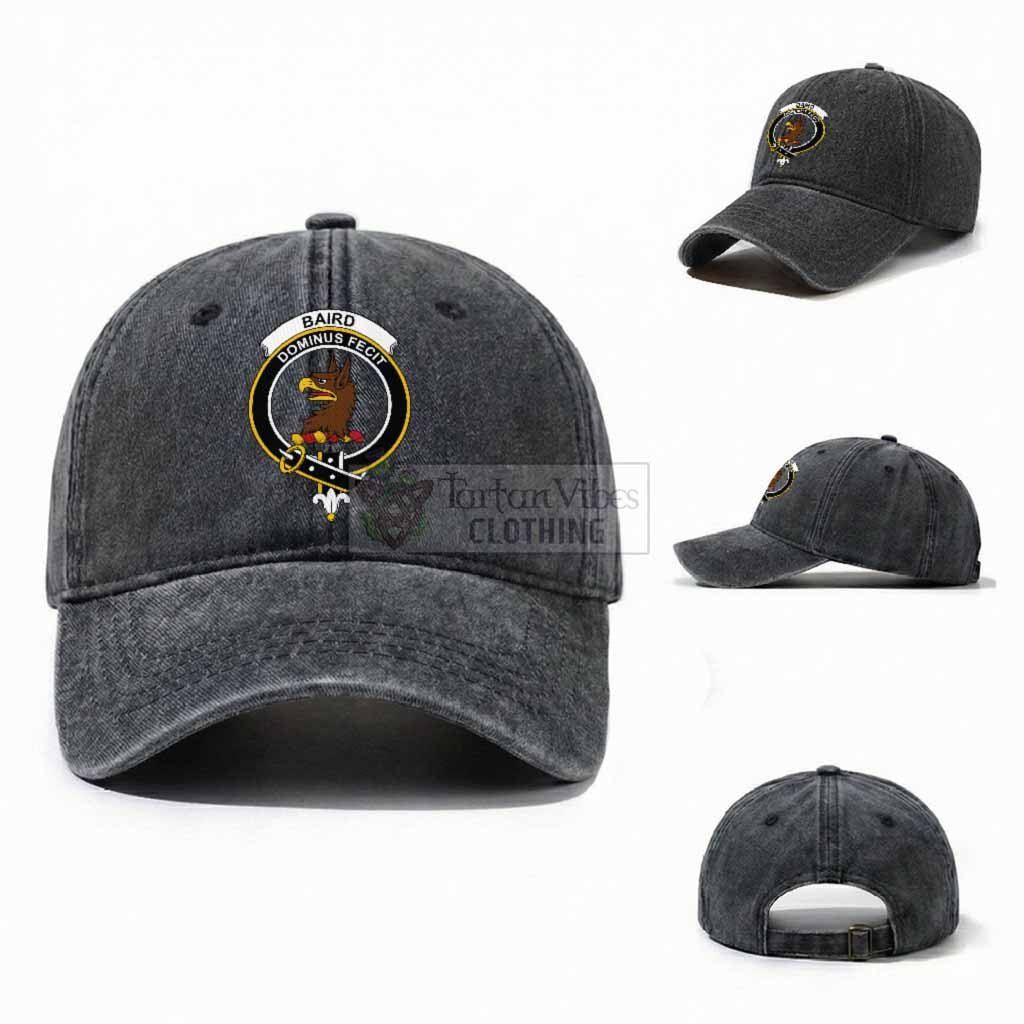 Baird Scottish Clan Crest Washed Baseball Cap
