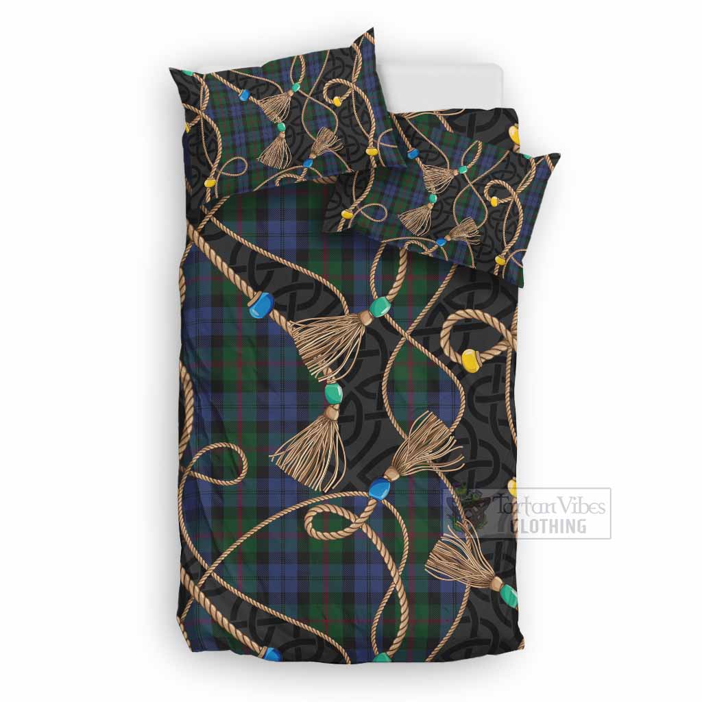 Baird Scottish Tartan Twisted Ropes Stylized Bedding Set UK Bedding Set UK Double 79*79 inch - Tartan Vibes Clothing
