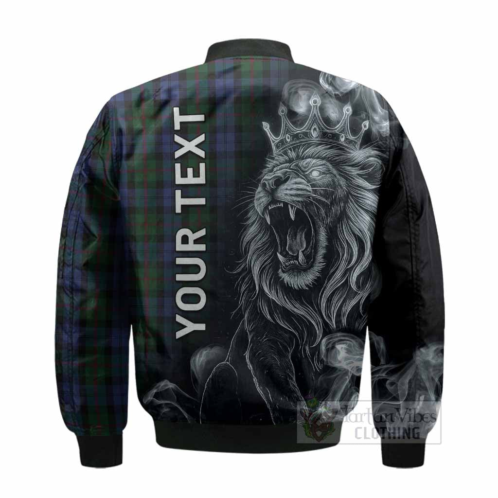Baird Tartan Bomber Jacket Roaring Lion Heritage